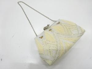 ビーズ　ハンドバッグ